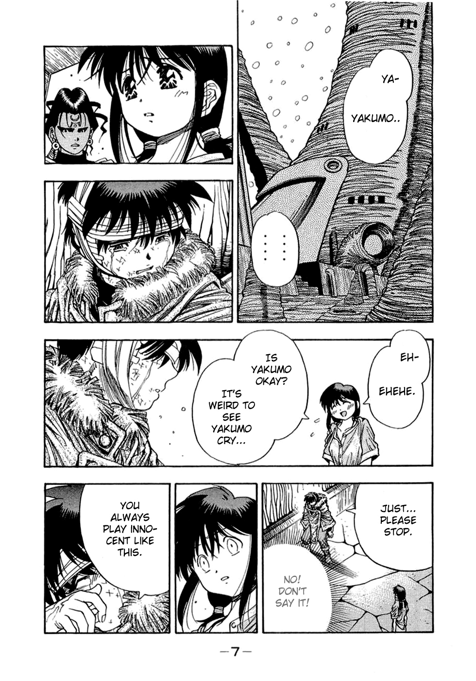3x3 Eyes Chapter 555 page 8 - Chapter 555: Separation