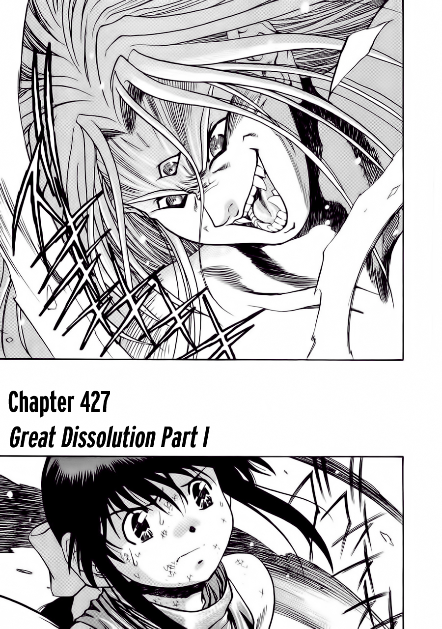 3x3 Eyes Chapter 563 page 1 - Chapter 563: The Great Dissolution - Part I
