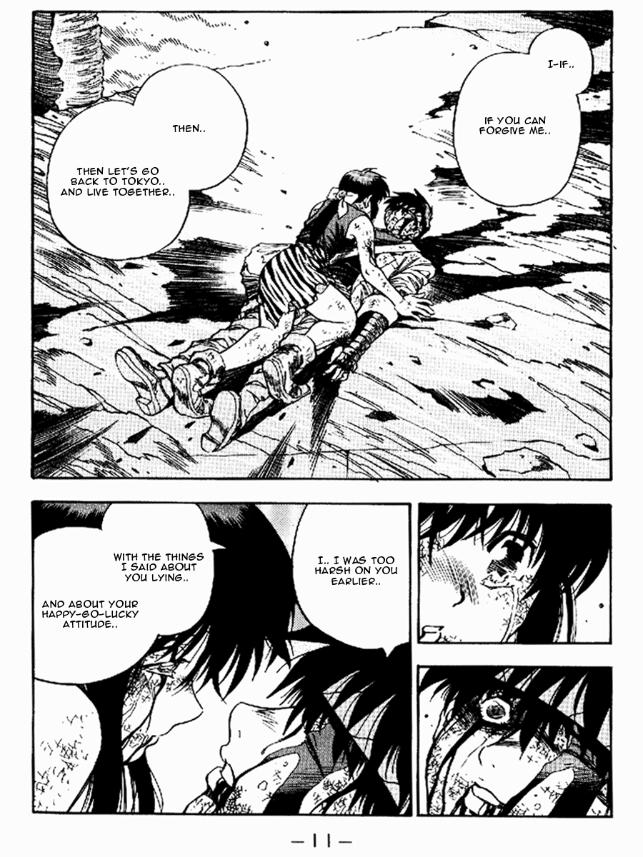 3x3 Eyes Chapter 569 page 12 - Chapter 569: It's Great to Be Alive