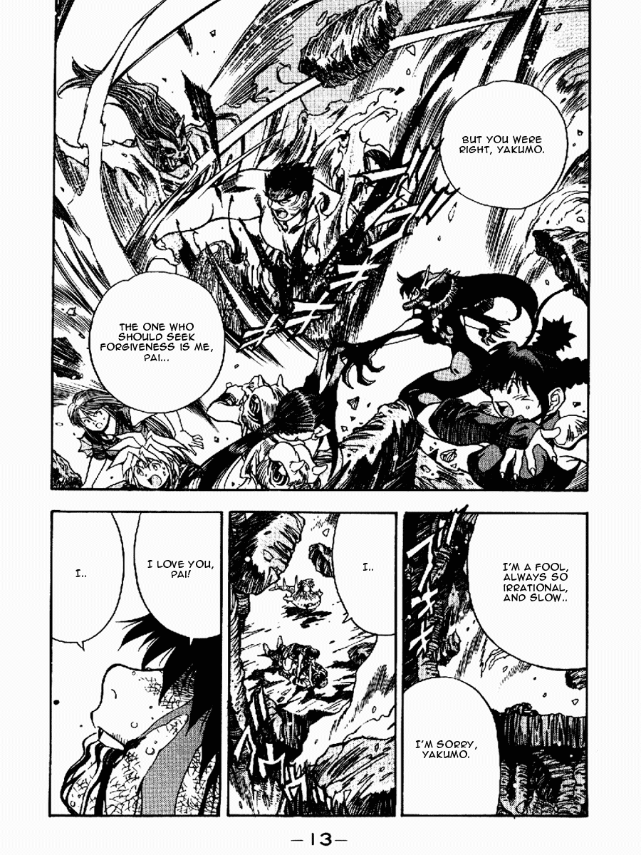 3x3 Eyes Chapter 569 page 14 - Chapter 569: It's Great to Be Alive