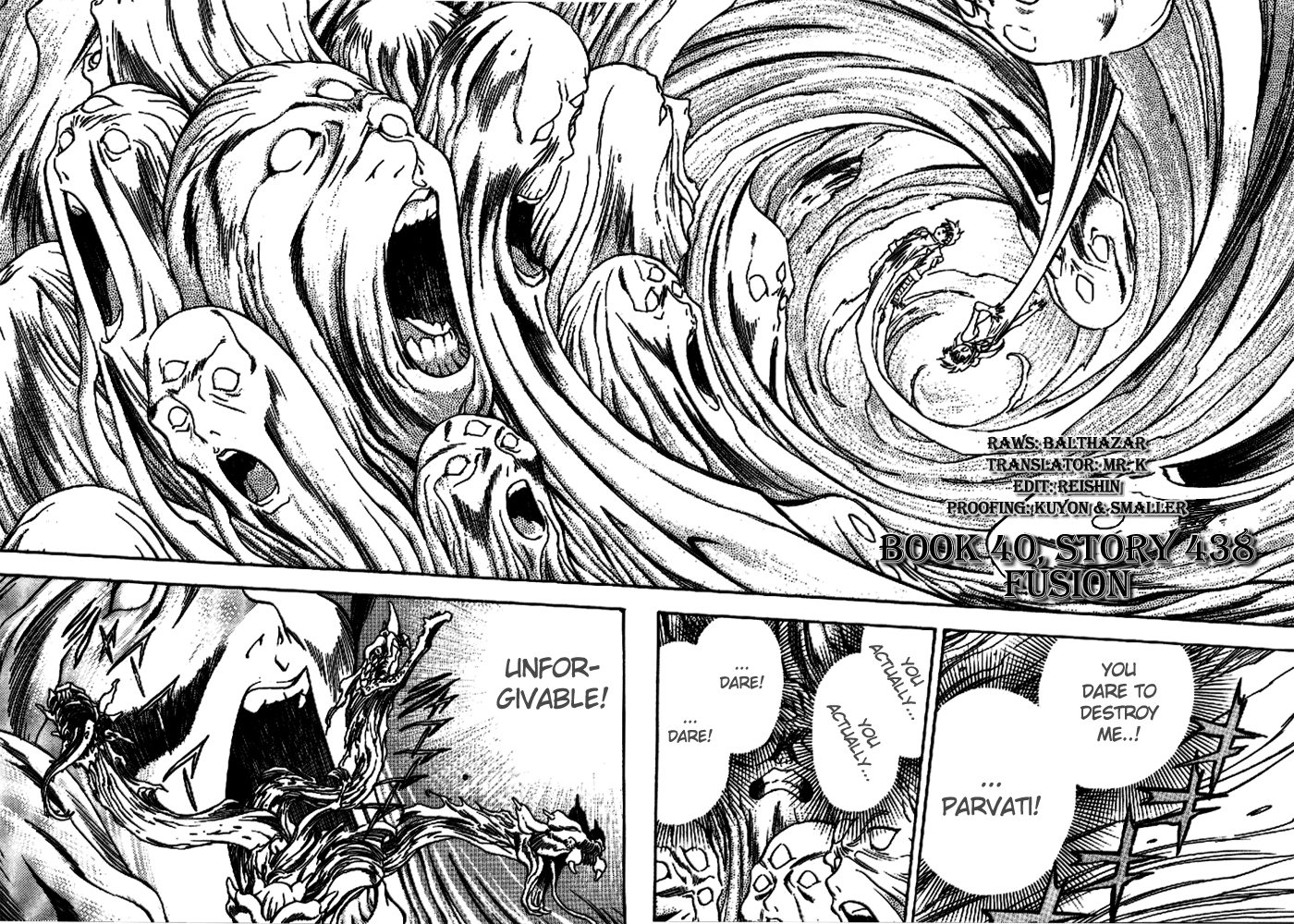 3x3 Eyes Chapter 574 page 2 - Chapter 574: Fusion