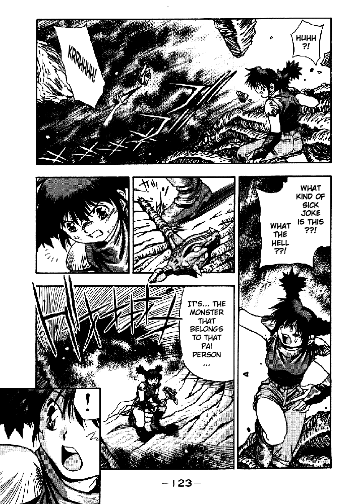 3x3 Eyes Chapter 576 page 10 - Chapter 576: God of Destruction