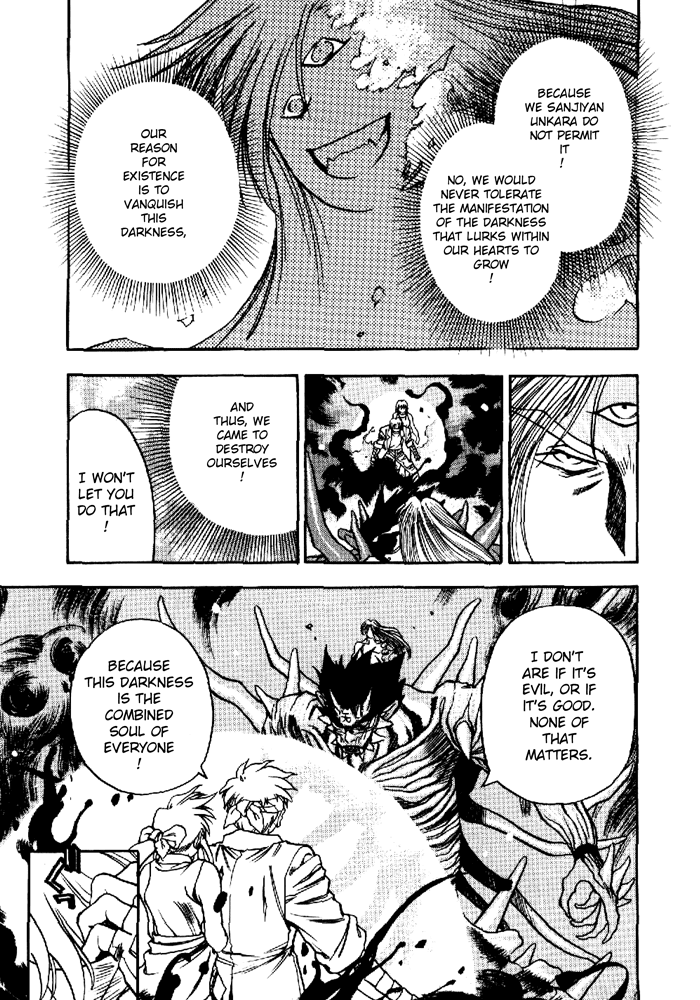 3x3 Eyes Chapter 576 page 22 - Chapter 576: God of Destruction