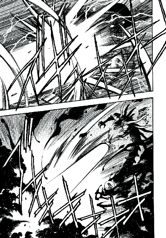 3x3 Eyes Chapter 576 page 25 - Chapter 576: God of Destruction