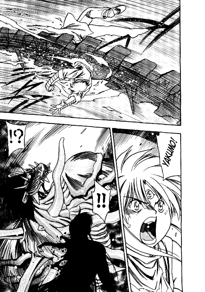 3x3 Eyes Chapter 576 page 27 - Chapter 576: God of Destruction