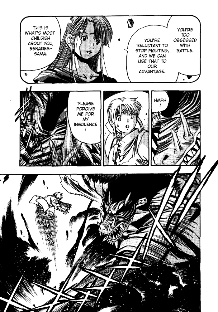 3x3 Eyes Chapter 576 page 31 - Chapter 576: God of Destruction
