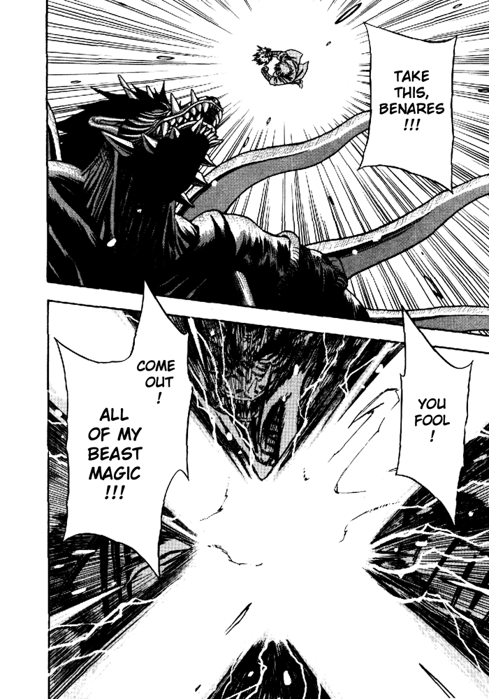 3x3 Eyes Chapter 576 page 34 - Chapter 576: God of Destruction