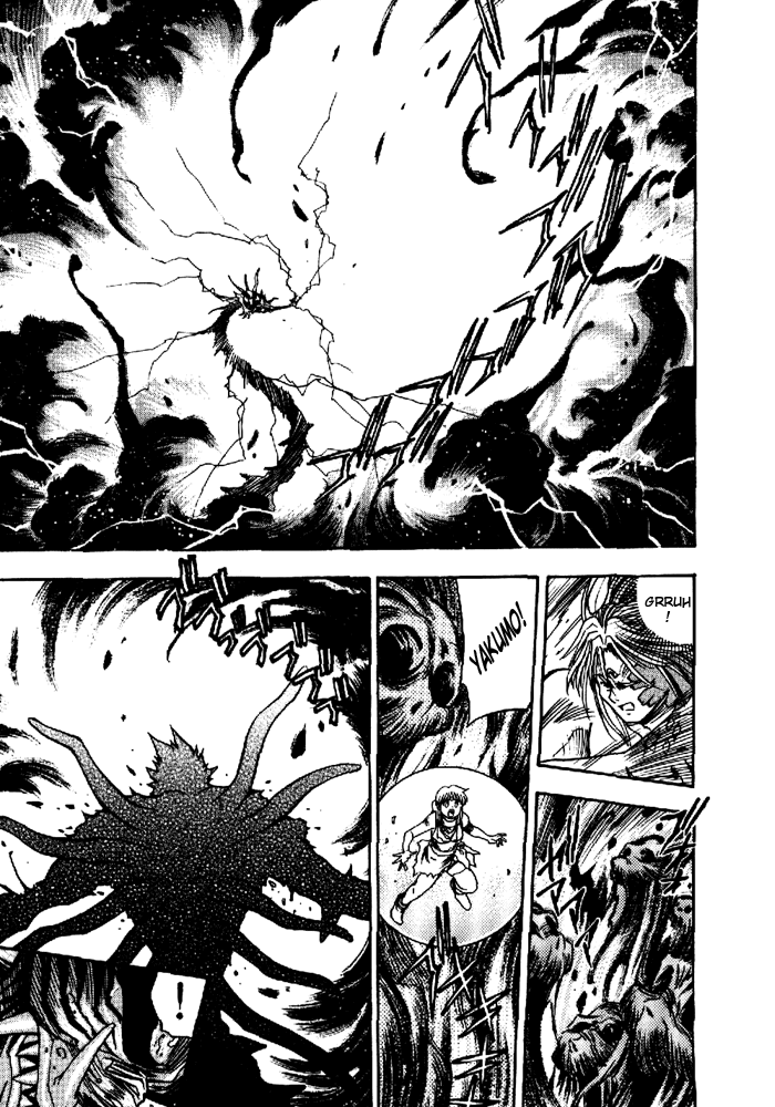 3x3 Eyes Chapter 576 page 38 - Chapter 576: God of Destruction