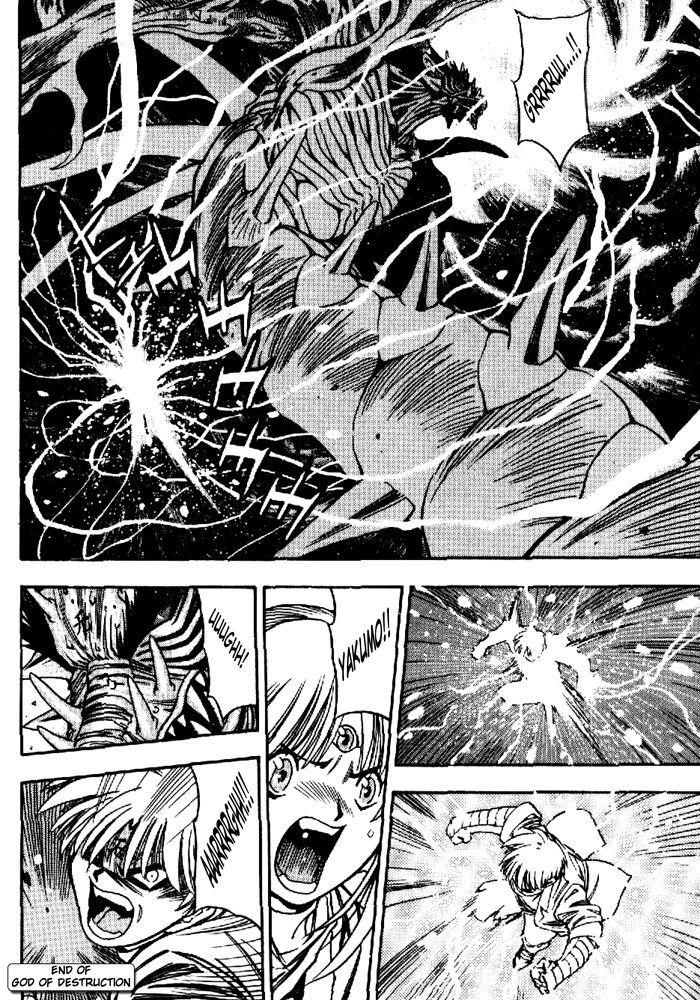 3x3 Eyes Chapter 576 page 39 - Chapter 576: God of Destruction
