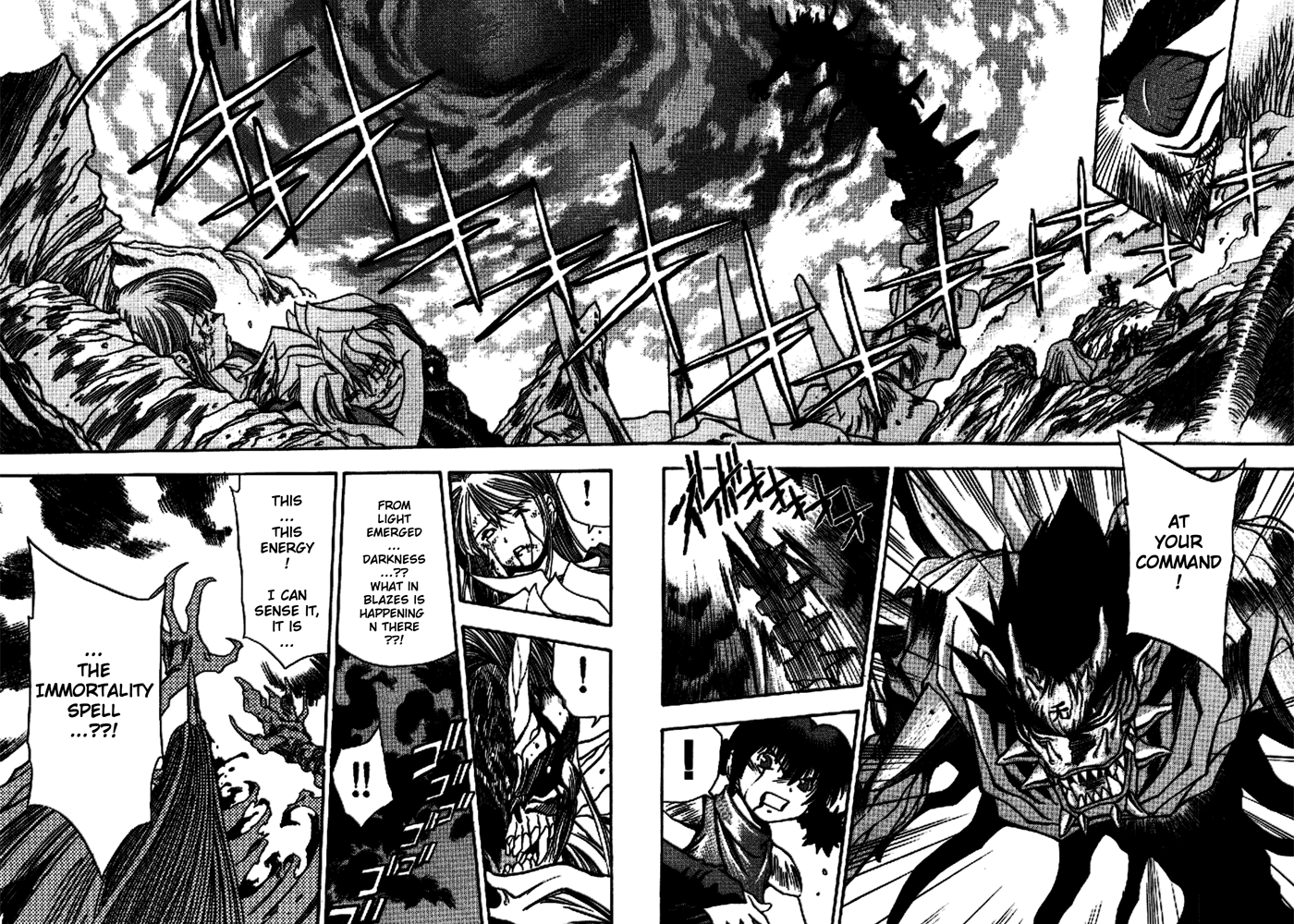 3x3 Eyes Chapter 576 page 8 - Chapter 576: God of Destruction