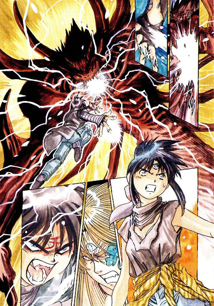 3x3 Eyes Chapter 577 page 1 - Chapter 577: Alive [END]