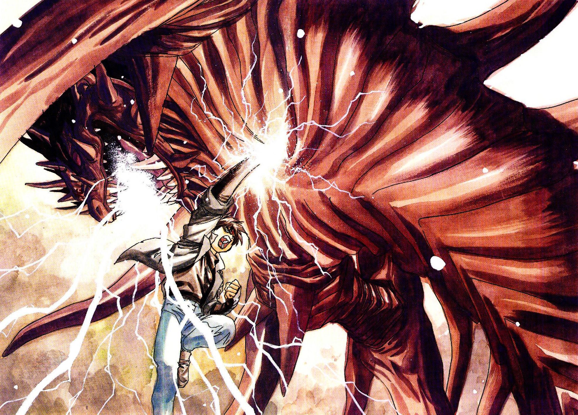 3x3 Eyes Chapter 577 page 3 - Chapter 577: Alive [END]