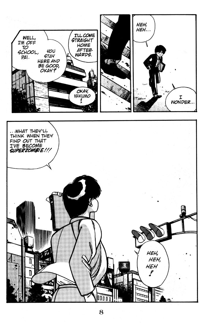 3x3 Eyes Chapter 6 page 10 - Chapter 6: Curse of the Gesu - Part I