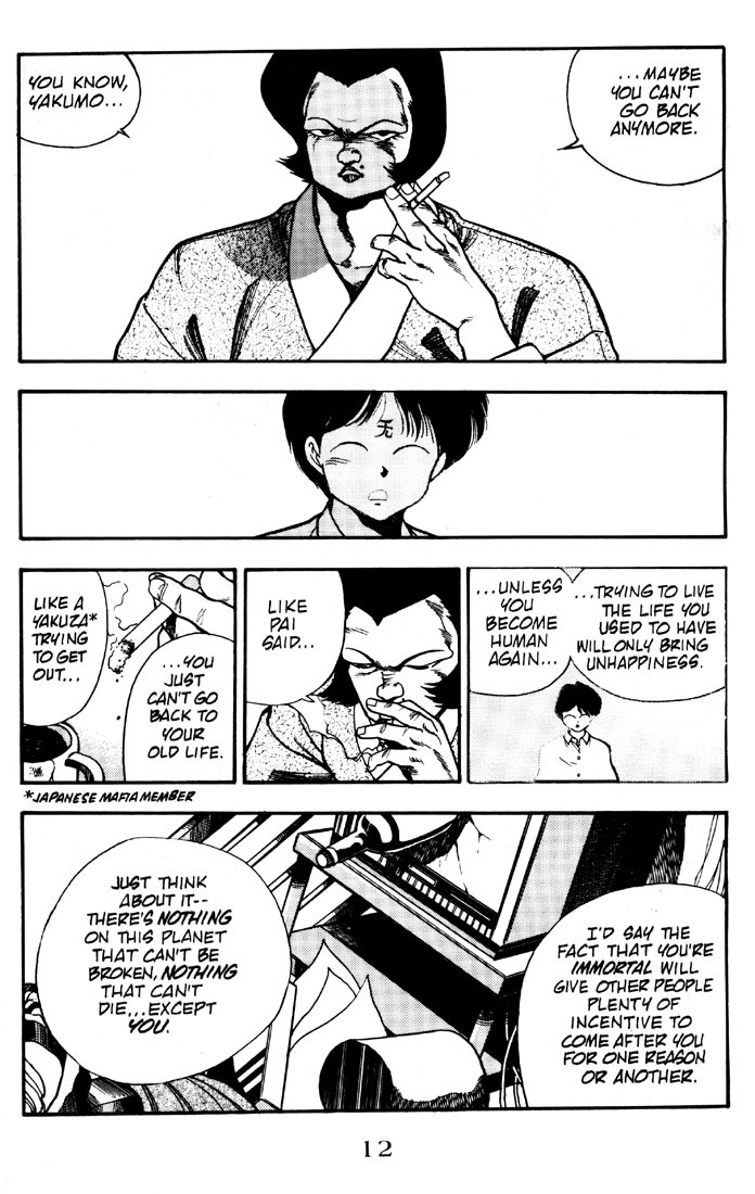 3x3 Eyes Chapter 7 page 13 - Chapter 7: Curse of the Gesu - Part II