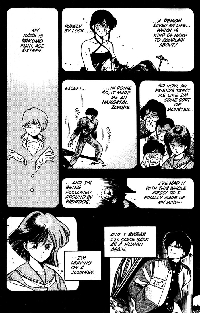 3x3 Eyes Chapter 8 page 2 - Chapter 8: Curse of the Gesu - Part III