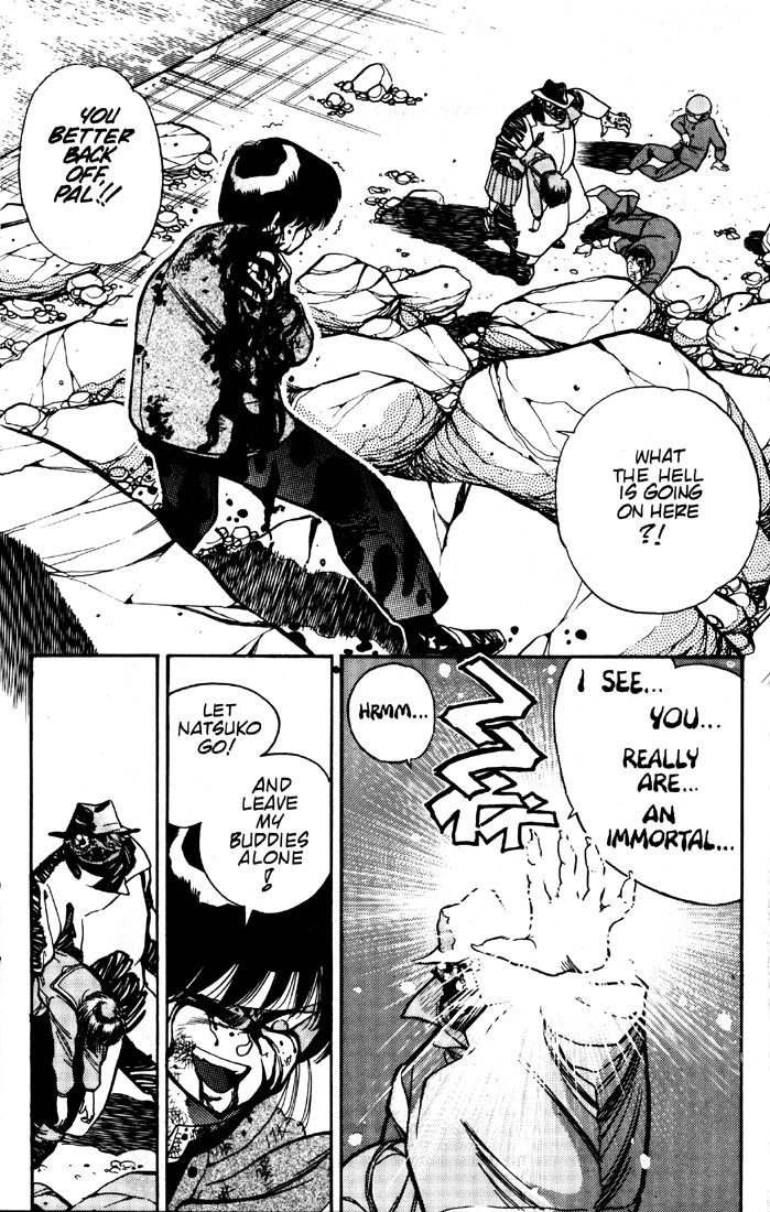 3x3 Eyes Chapter 8 page 9 - Chapter 8: Curse of the Gesu - Part III