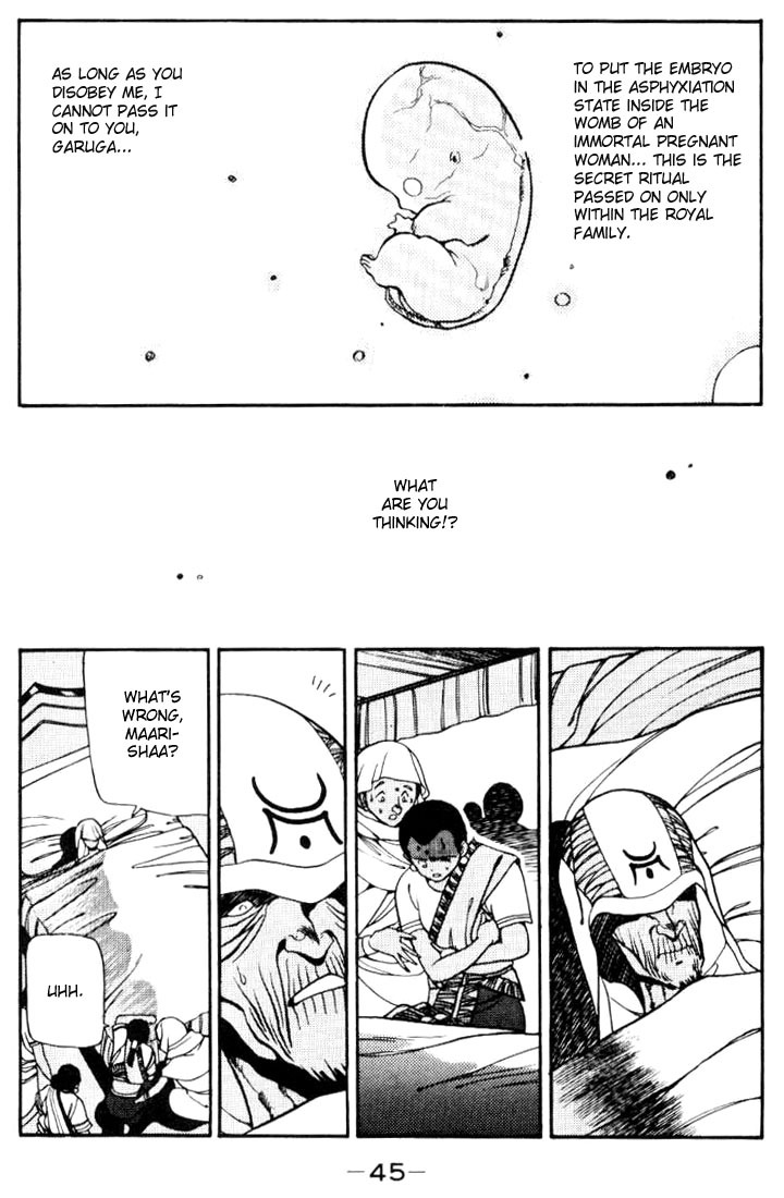 3x3 Eyes Chapter 83 page 5 - Chapter 83: The Legend of the True Seima - Part V