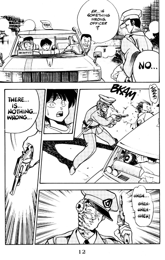 3x3 Eyes Chapter 9 page 13 - Chapter 9: Curse of the Gesu - Part IV