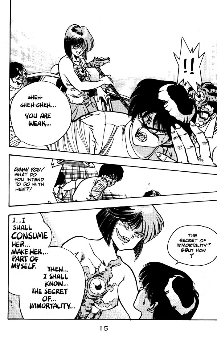 3x3 Eyes Chapter 9 page 16 - Chapter 9: Curse of the Gesu - Part IV