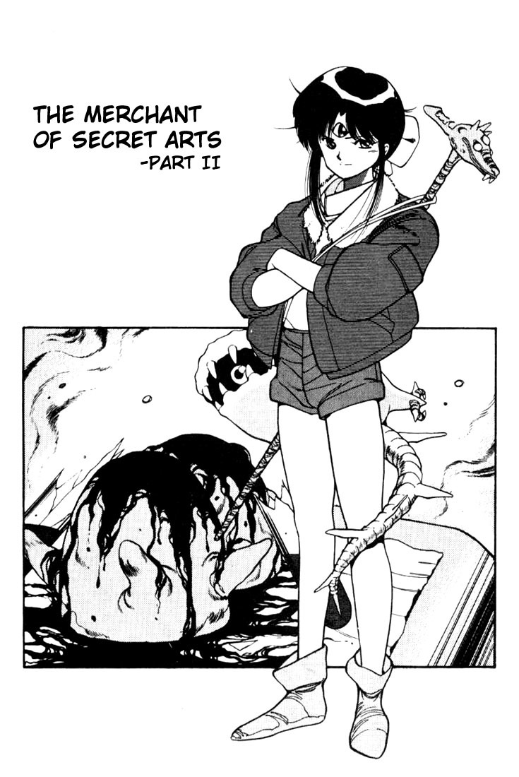 3x3 Eyes Chapter 91 page 1 - Chapter 91: The Merchant of Secret Arts - Part II