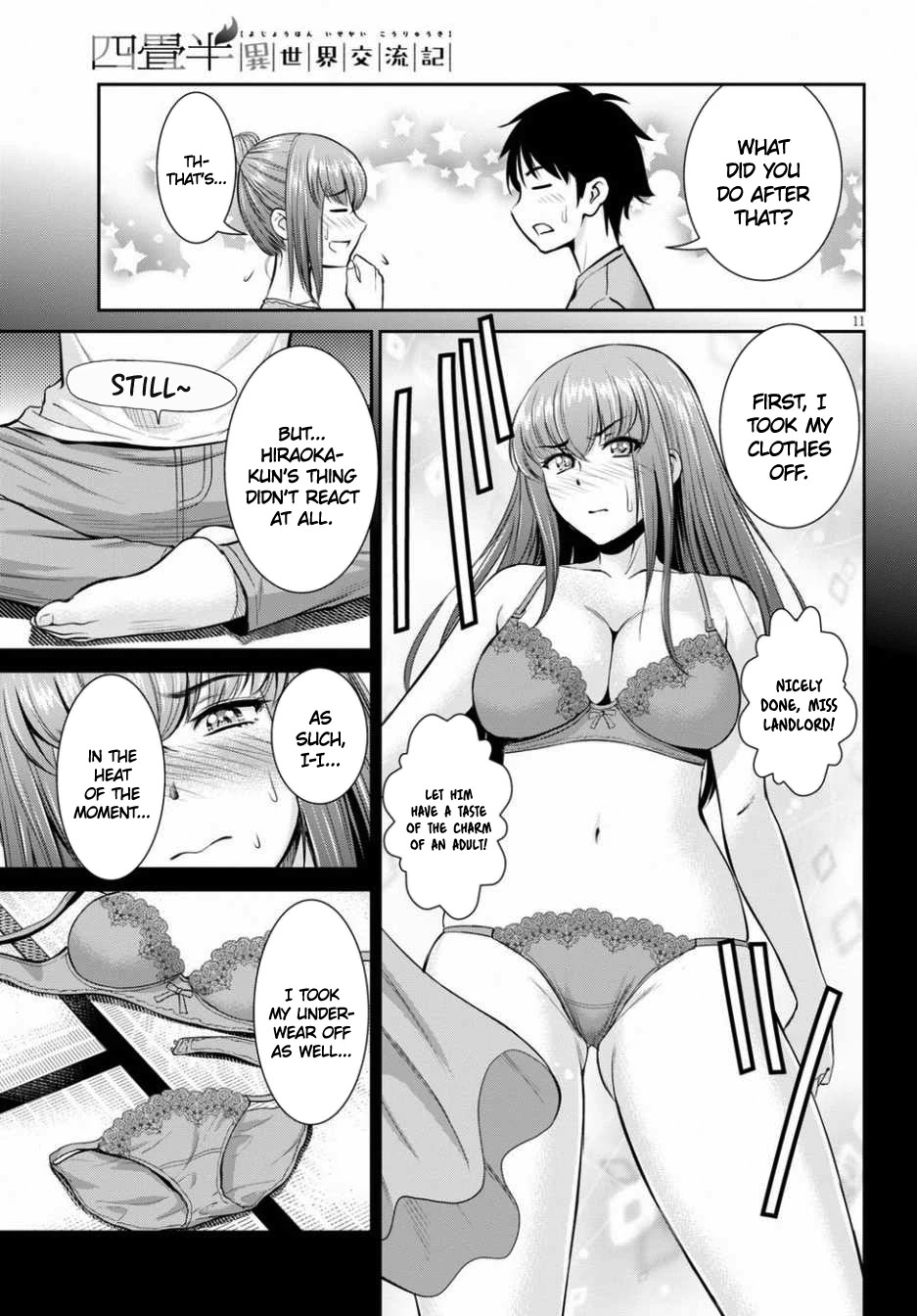4.5 Tatami Mat Alternate World Cultural Exchange Chronicles Chapter 10 page 11 - Chapter 10: Moving Forward to a New World with the Otherworld Residents