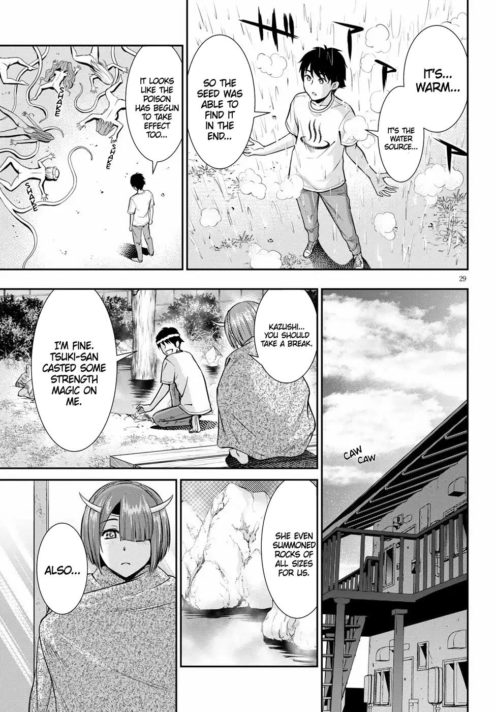 4.5 Tatami Mat Alternate World Cultural Exchange Chronicles Chapter 11 page 27 - Chapter 11: The Big Tree, The Hot Spring & The Demonfolk Bride