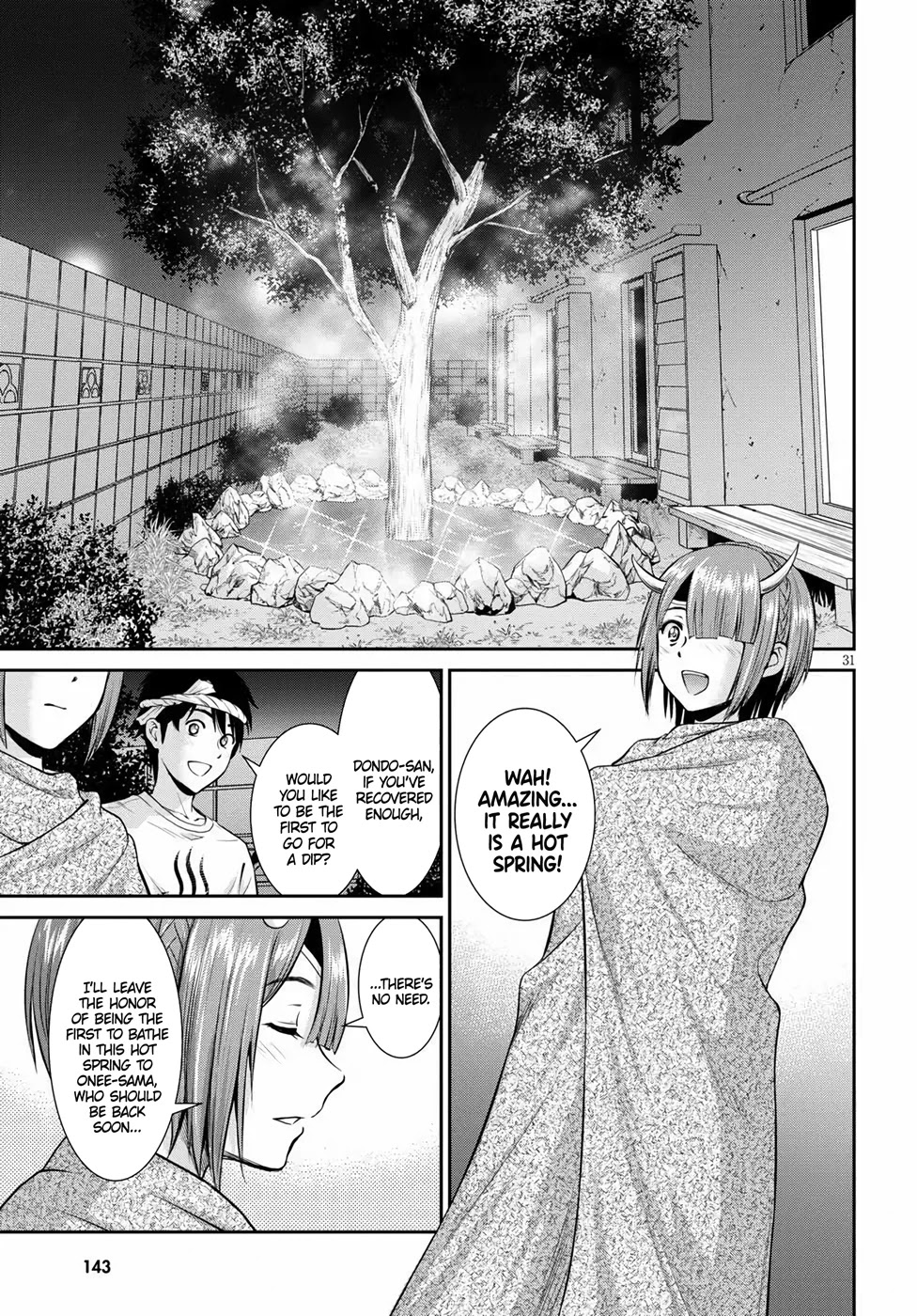 4.5 Tatami Mat Alternate World Cultural Exchange Chronicles Chapter 11 page 29 - Chapter 11: The Big Tree, The Hot Spring & The Demonfolk Bride