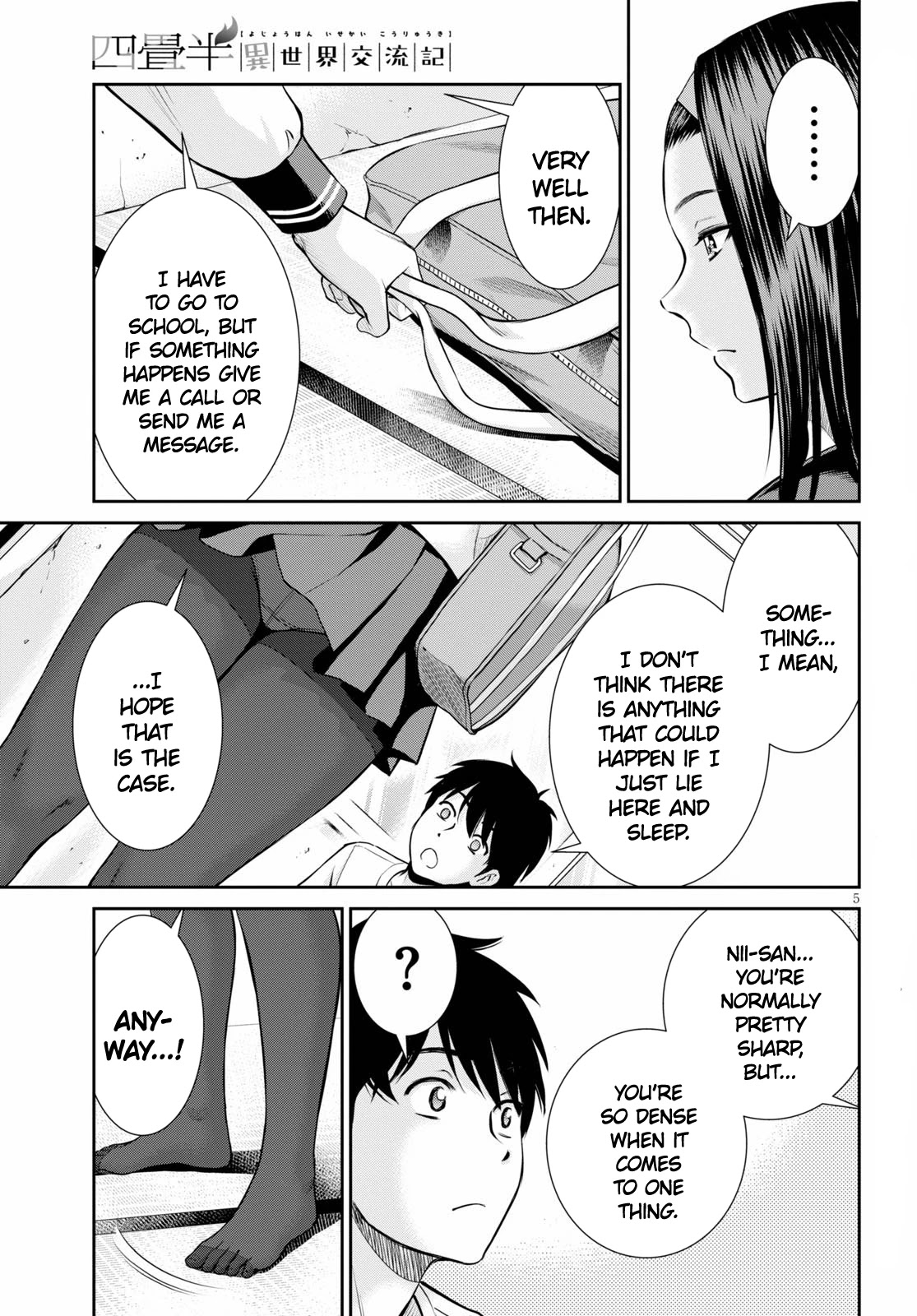 4.5 Tatami Mat Alternate World Cultural Exchange Chronicles Chapter 12 page 5 - Chapter 12: Yandere & Seeds of Jealousy