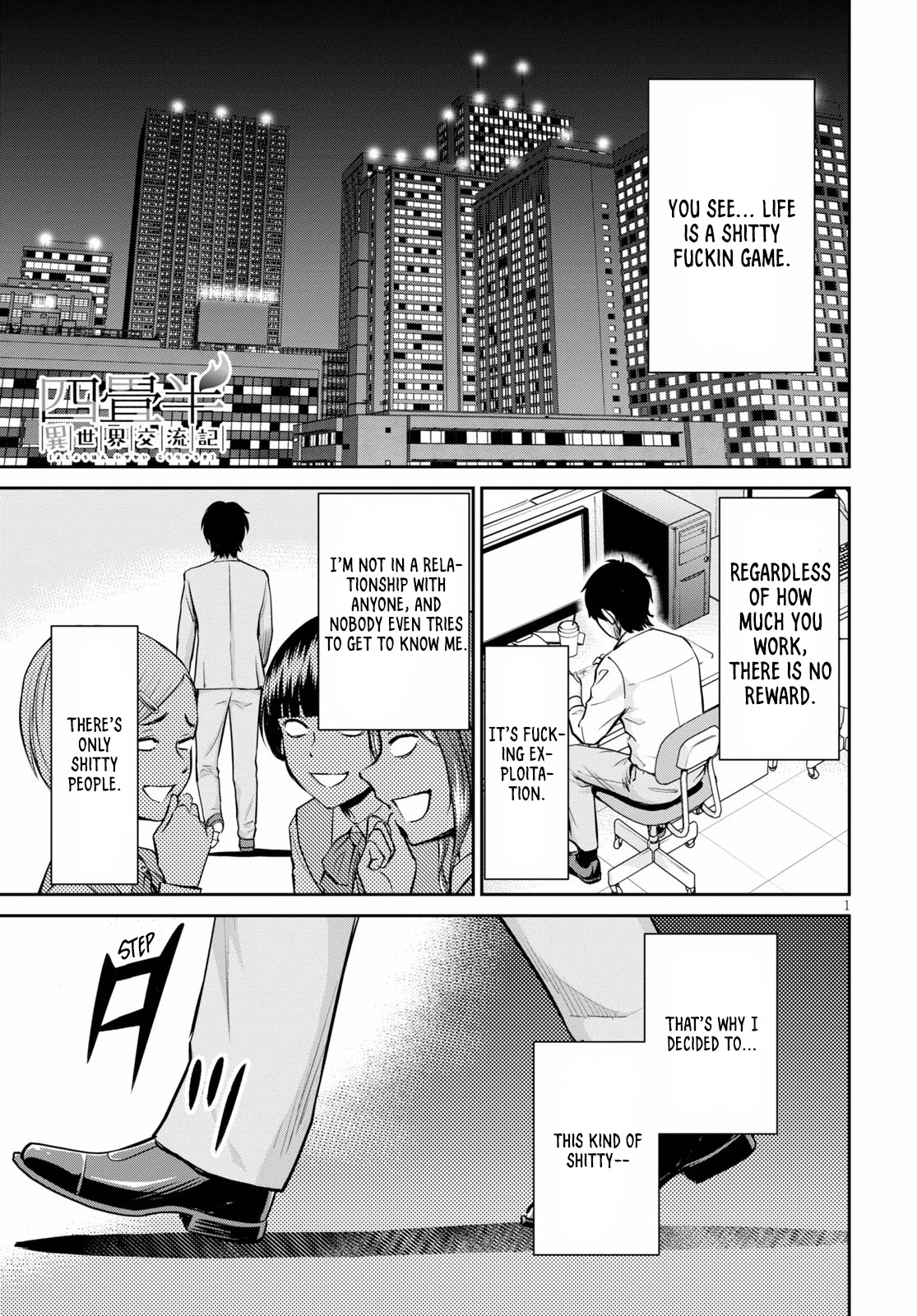 4.5 Tatami Mat Alternate World Cultural Exchange Chronicles Chapter 13 page 1 - Chapter 13: When I reincarnated, I found Myself in a 4 ½ Tatami Room with a Harem