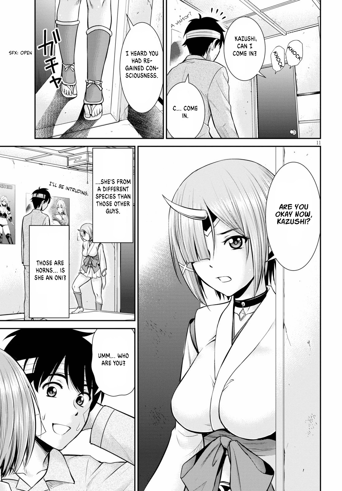 4.5 Tatami Mat Alternate World Cultural Exchange Chronicles Chapter 13 page 11 - Chapter 13: When I reincarnated, I found Myself in a 4 ½ Tatami Room with a Harem