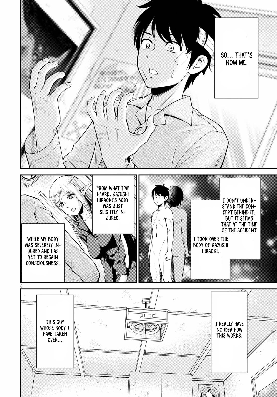 4.5 Tatami Mat Alternate World Cultural Exchange Chronicles Chapter 13 page 8 - Chapter 13: When I reincarnated, I found Myself in a 4 ½ Tatami Room with a Harem