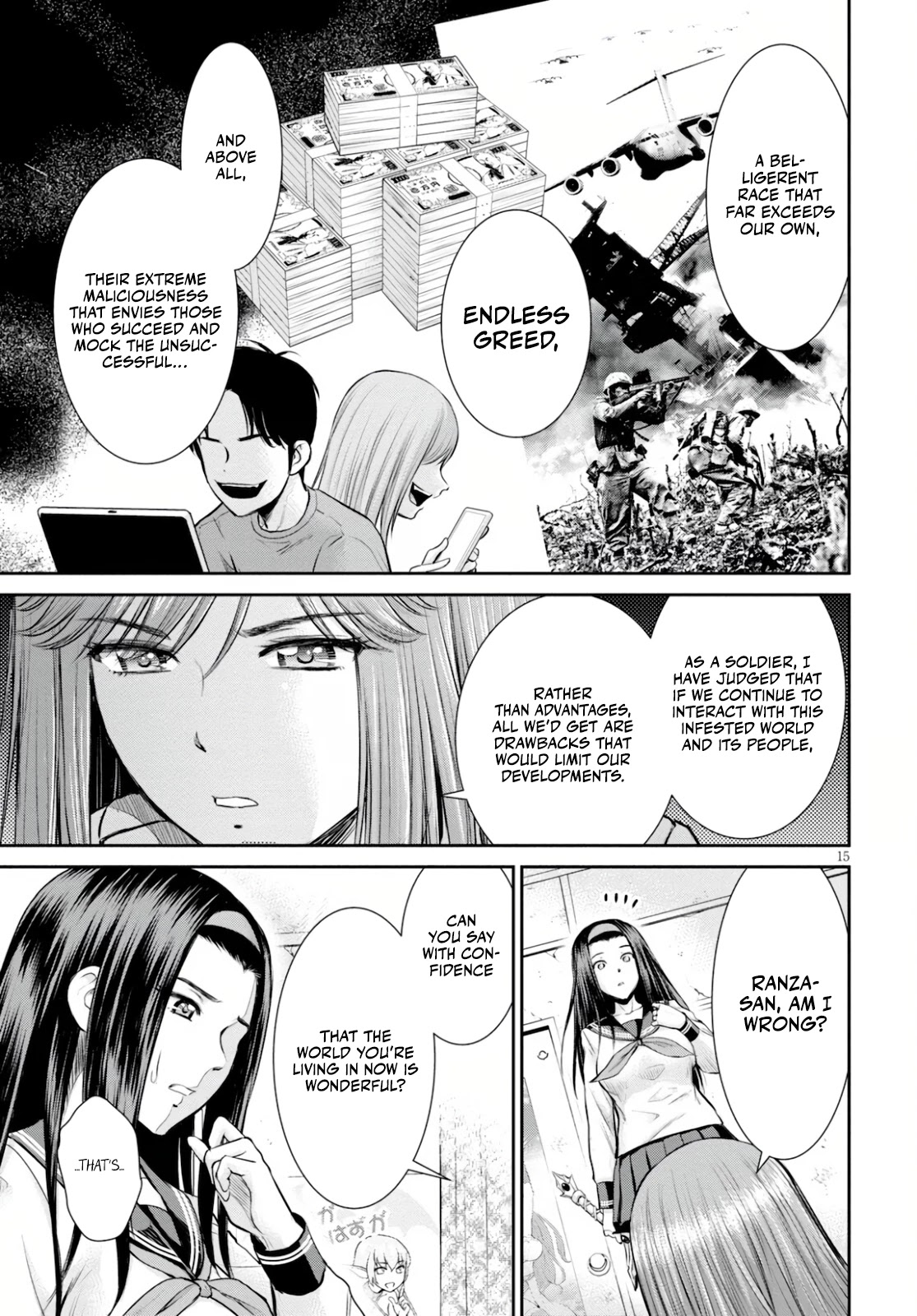 4.5 Tatami Mat Alternate World Cultural Exchange Chronicles Chapter 16 page 15 - Chapter 16: The Last Four And A Half Tatami Mat Alternate World Cultural Exchange Chronicle [END]