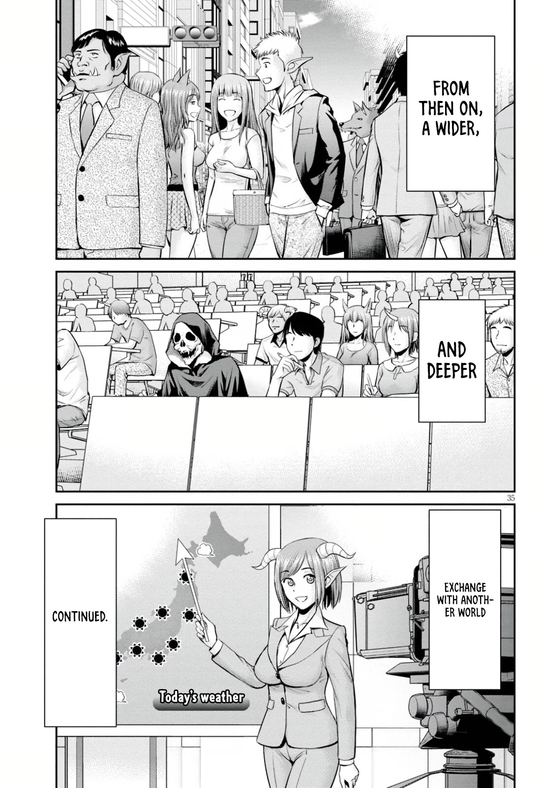 4.5 Tatami Mat Alternate World Cultural Exchange Chronicles Chapter 16 page 34 - Chapter 16: The Last Four And A Half Tatami Mat Alternate World Cultural Exchange Chronicle [END]