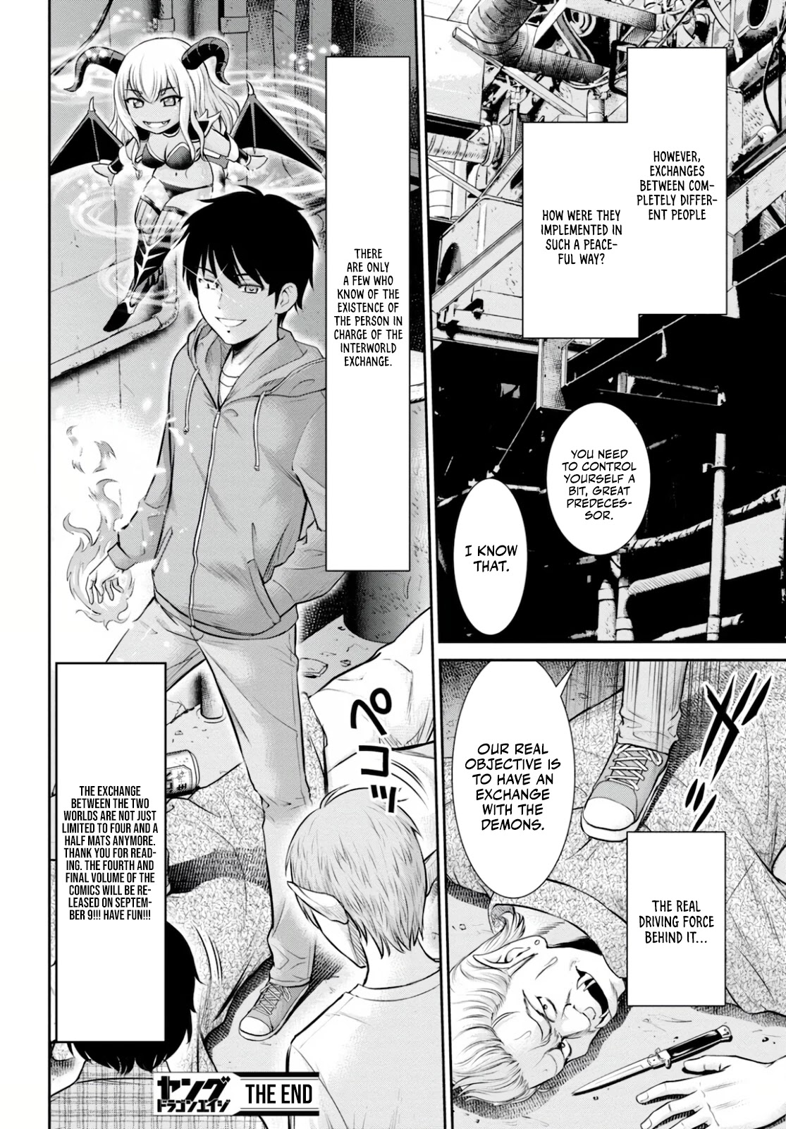 4.5 Tatami Mat Alternate World Cultural Exchange Chronicles Chapter 16 page 35 - Chapter 16: The Last Four And A Half Tatami Mat Alternate World Cultural Exchange Chronicle [END]