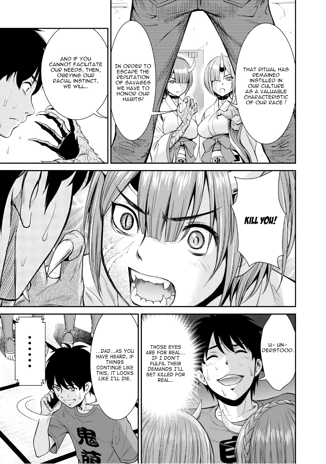 4.5 Tatami Mat Alternate World Cultural Exchange Chronicles Chapter 2 page 10 - Chapter 2: Bath House negotiations with the Ogres