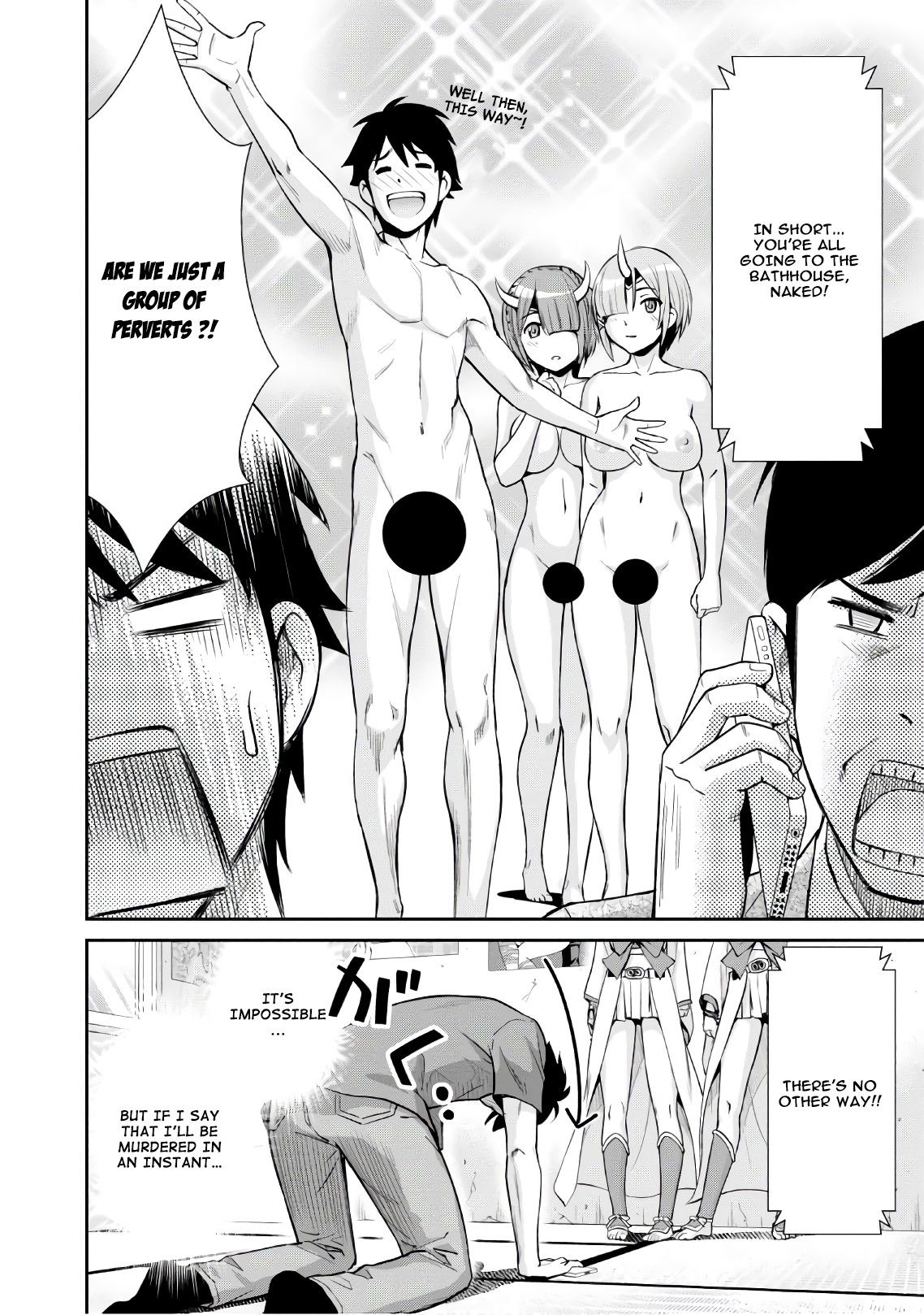 4.5 Tatami Mat Alternate World Cultural Exchange Chronicles Chapter 2 page 13 - Chapter 2: Bath House negotiations with the Ogres