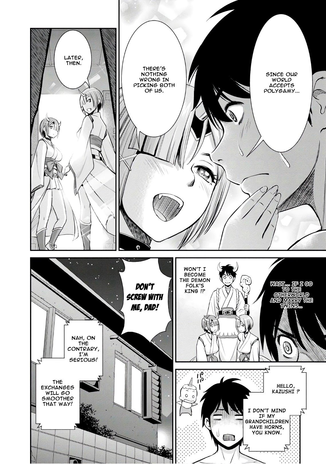 4.5 Tatami Mat Alternate World Cultural Exchange Chronicles Chapter 2 page 37 - Chapter 2: Bath House negotiations with the Ogres