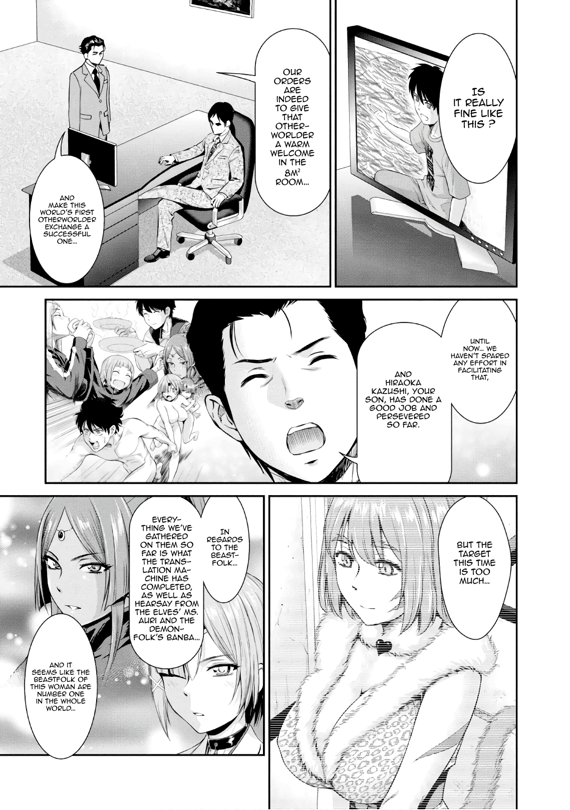 4.5 Tatami Mat Alternate World Cultural Exchange Chronicles Chapter 3 page 10 - Chapter 3: The cat-eared woman and life & death negotiations