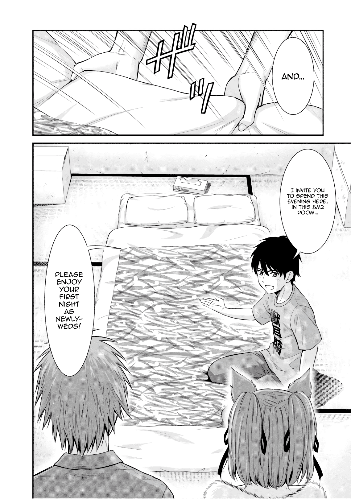 4.5 Tatami Mat Alternate World Cultural Exchange Chronicles Chapter 3 page 9 - Chapter 3: The cat-eared woman and life & death negotiations