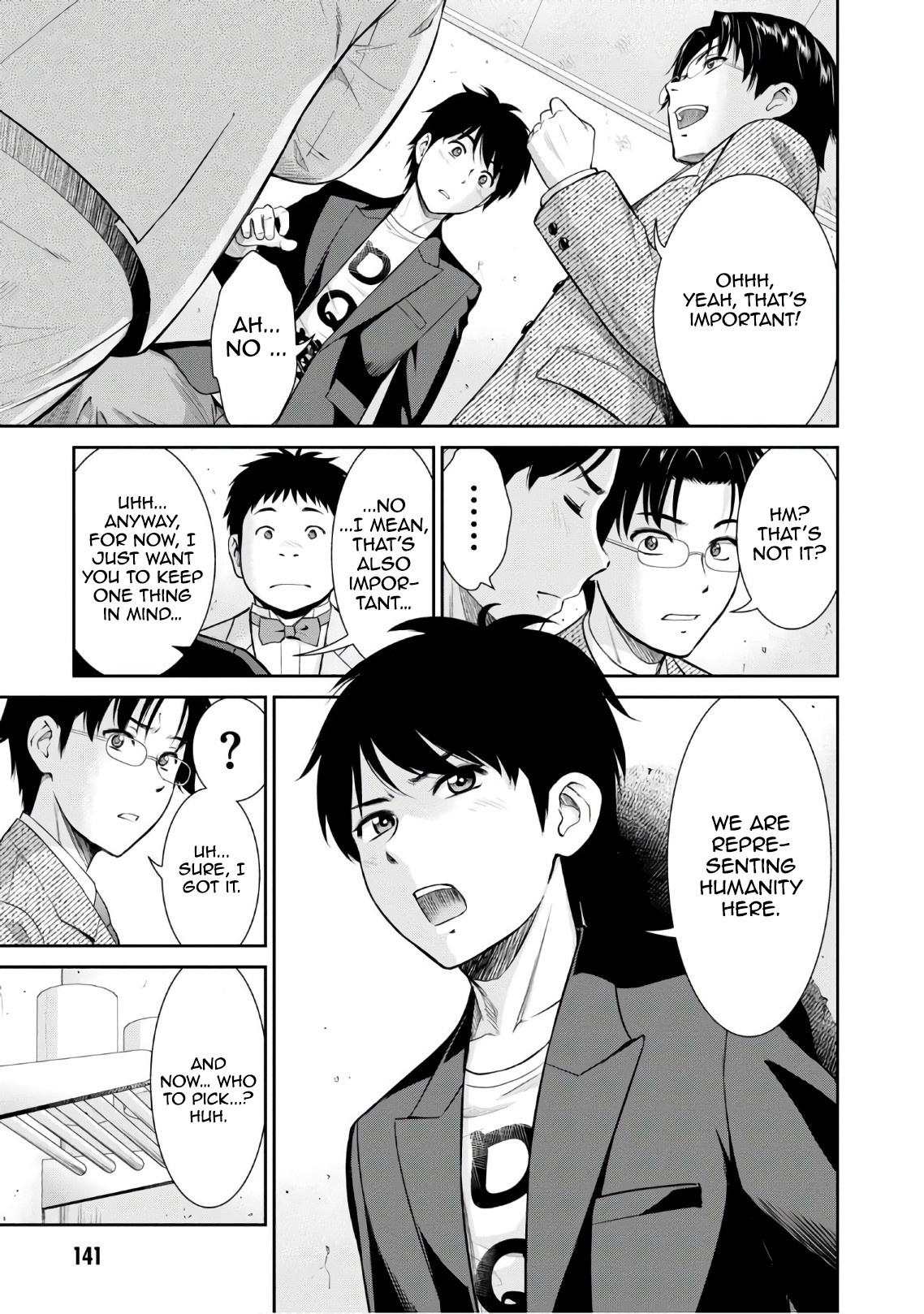4.5 Tatami Mat Alternate World Cultural Exchange Chronicles Chapter 4 page 24 - Chapter 4: Virgins and three others finish negotiations