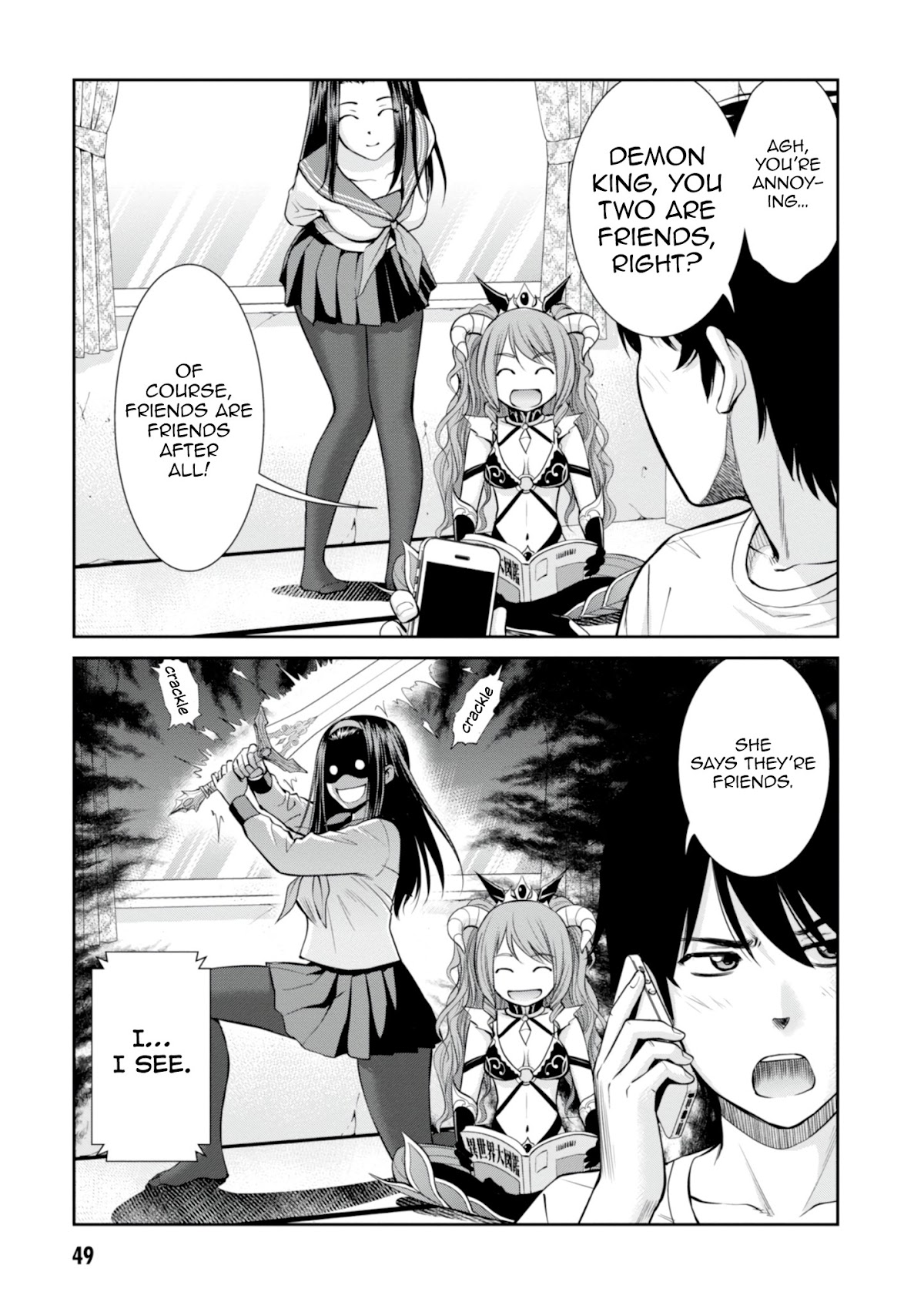 4.5 Tatami Mat Alternate World Cultural Exchange Chronicles Chapter 6.1 page 10 - Chapter 6.1: Siblings’ Friendly Negotiations with the Demon King