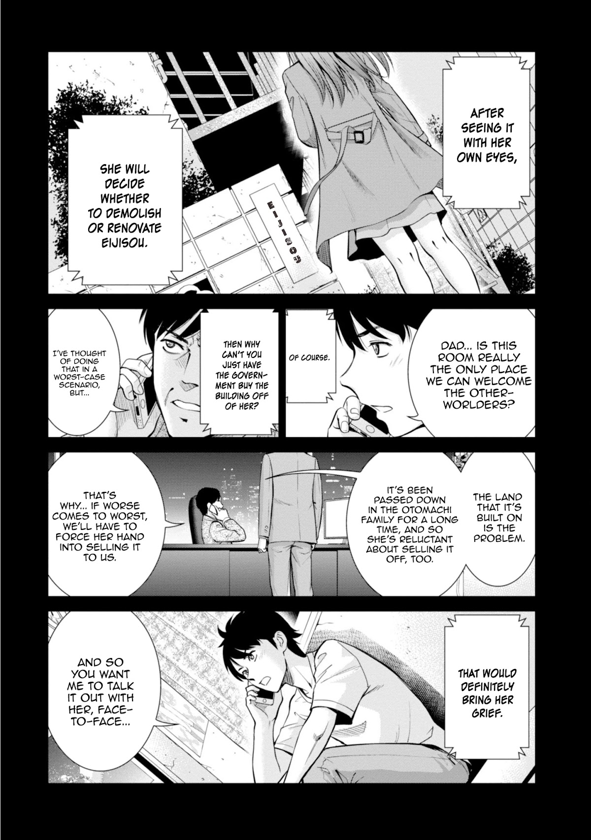 4.5 Tatami Mat Alternate World Cultural Exchange Chronicles Chapter 8 page 11 - Chapter 8: Hanami with a Widow