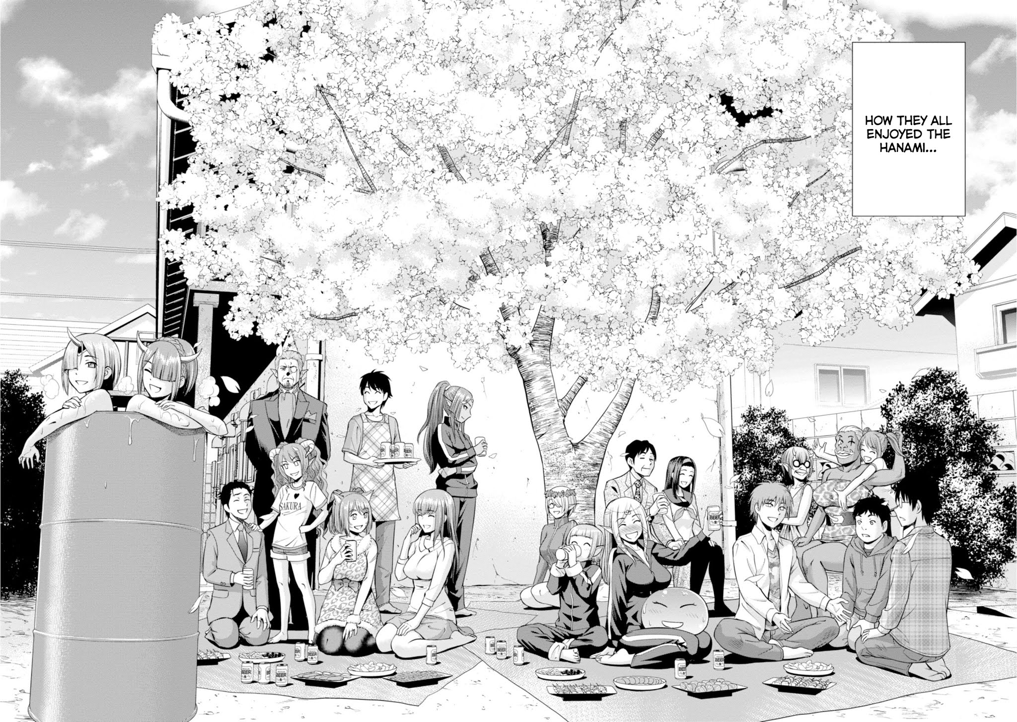 4.5 Tatami Mat Alternate World Cultural Exchange Chronicles Chapter 8 page 34 - Chapter 8: Hanami with a Widow