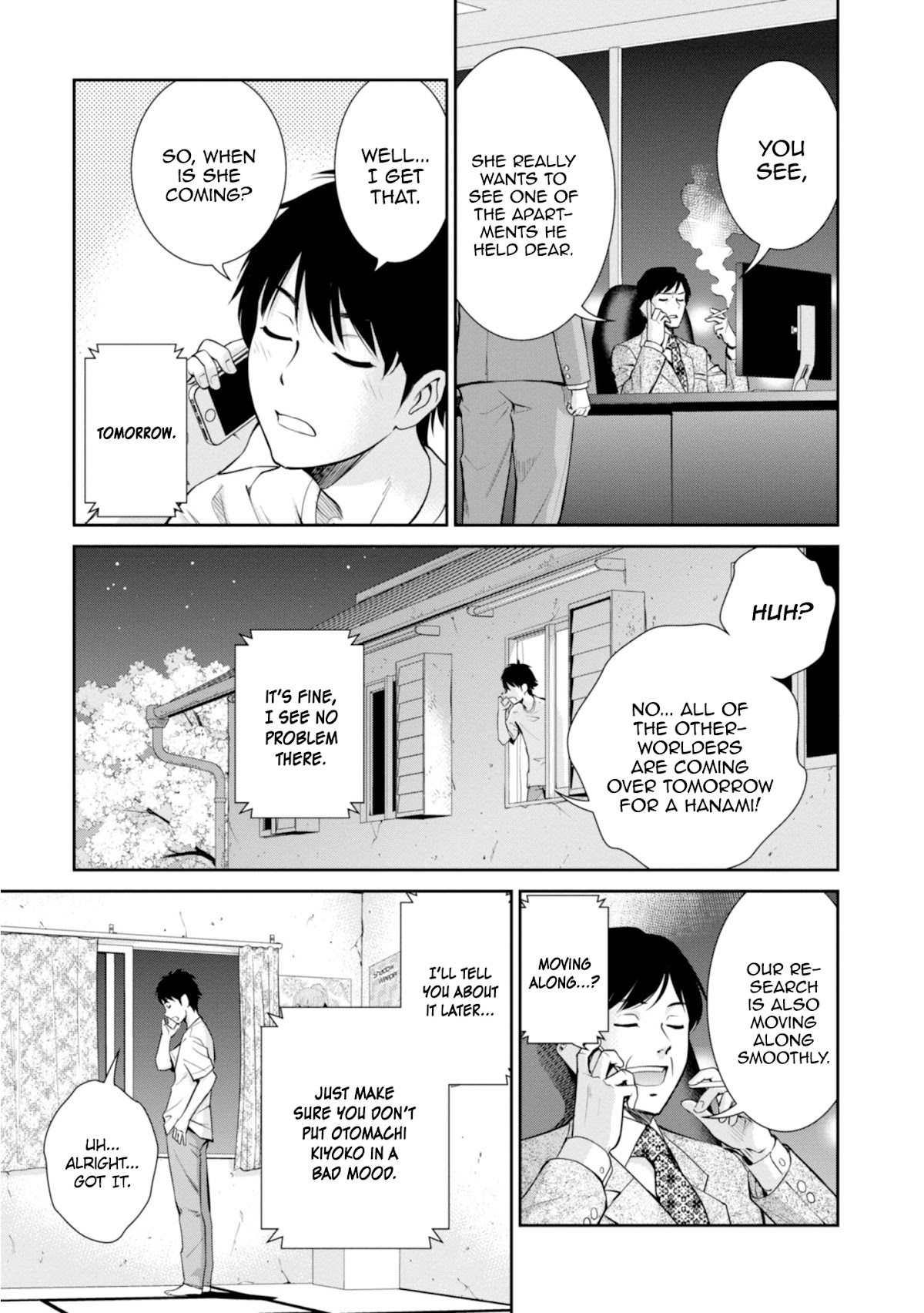 4.5 Tatami Mat Alternate World Cultural Exchange Chronicles Chapter 8 page 5 - Chapter 8: Hanami with a Widow
