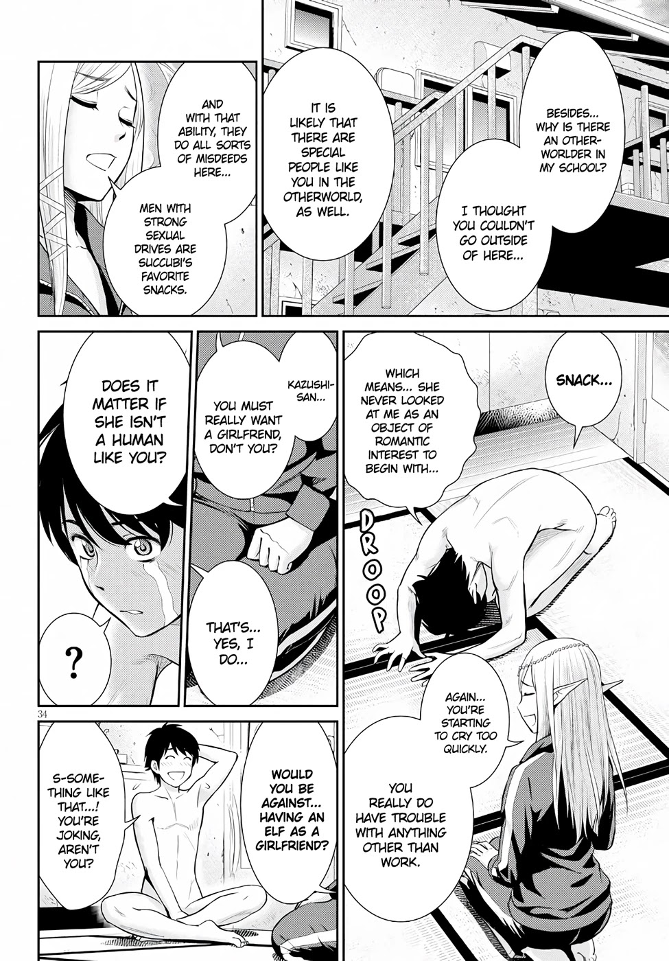 4.5 Tatami Mat Alternate World Cultural Exchange Chronicles Chapter 9 page 34 - Chapter 9: An Otherworld Ambassador that Sometimes Needs Advice