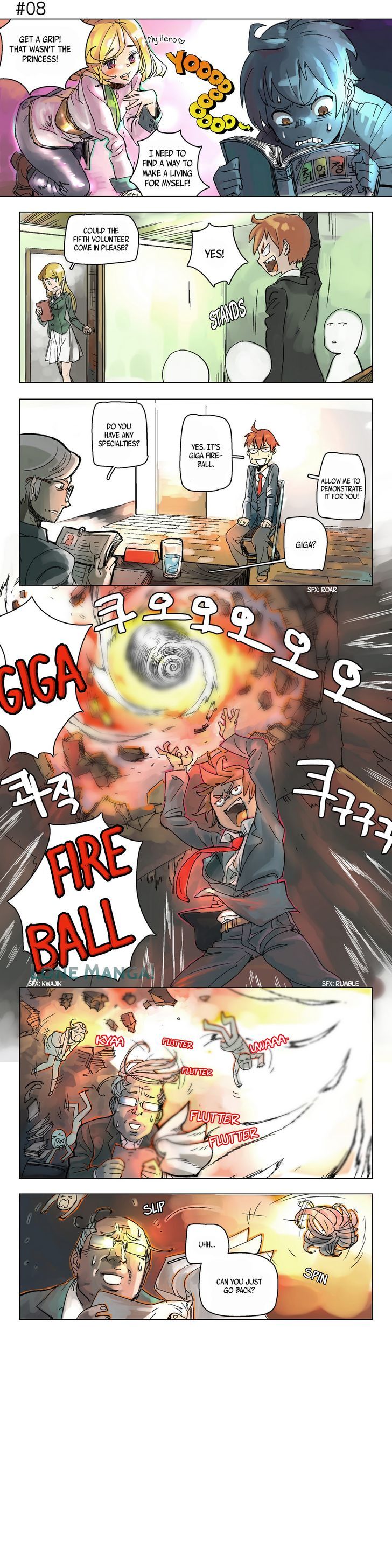 4 Cut Hero Chapter 1 page 2 - Chapter 1