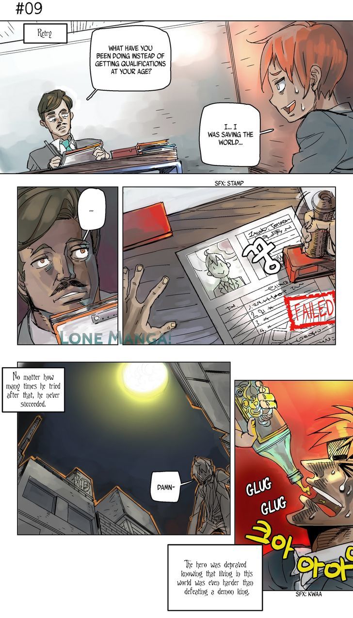 4 Cut Hero Chapter 1 page 3 - Chapter 1