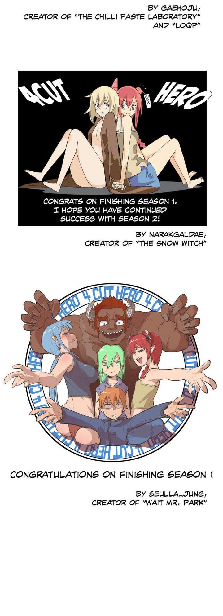 4 Cut Hero Chapter 100.5 page 11 - Chapter 100.5: Season 1 Epilogue