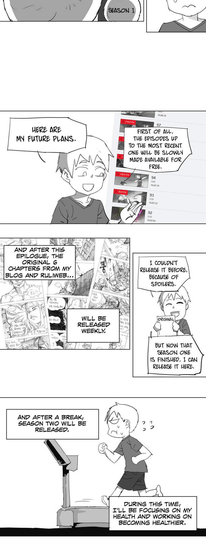 4 Cut Hero Chapter 100.5 page 7 - Chapter 100.5: Season 1 Epilogue