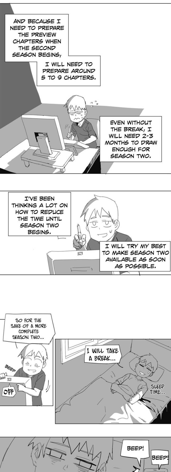 4 Cut Hero Chapter 100.5 page 8 - Chapter 100.5: Season 1 Epilogue